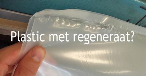 plastic met regeneraat